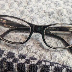Pomy Eyewear 116 Black Eyeglasses Prescription RX Frame 53-17-140